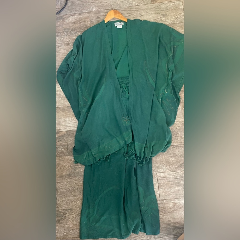 Southwest Indian Foundation skirt and sarong-jacket set